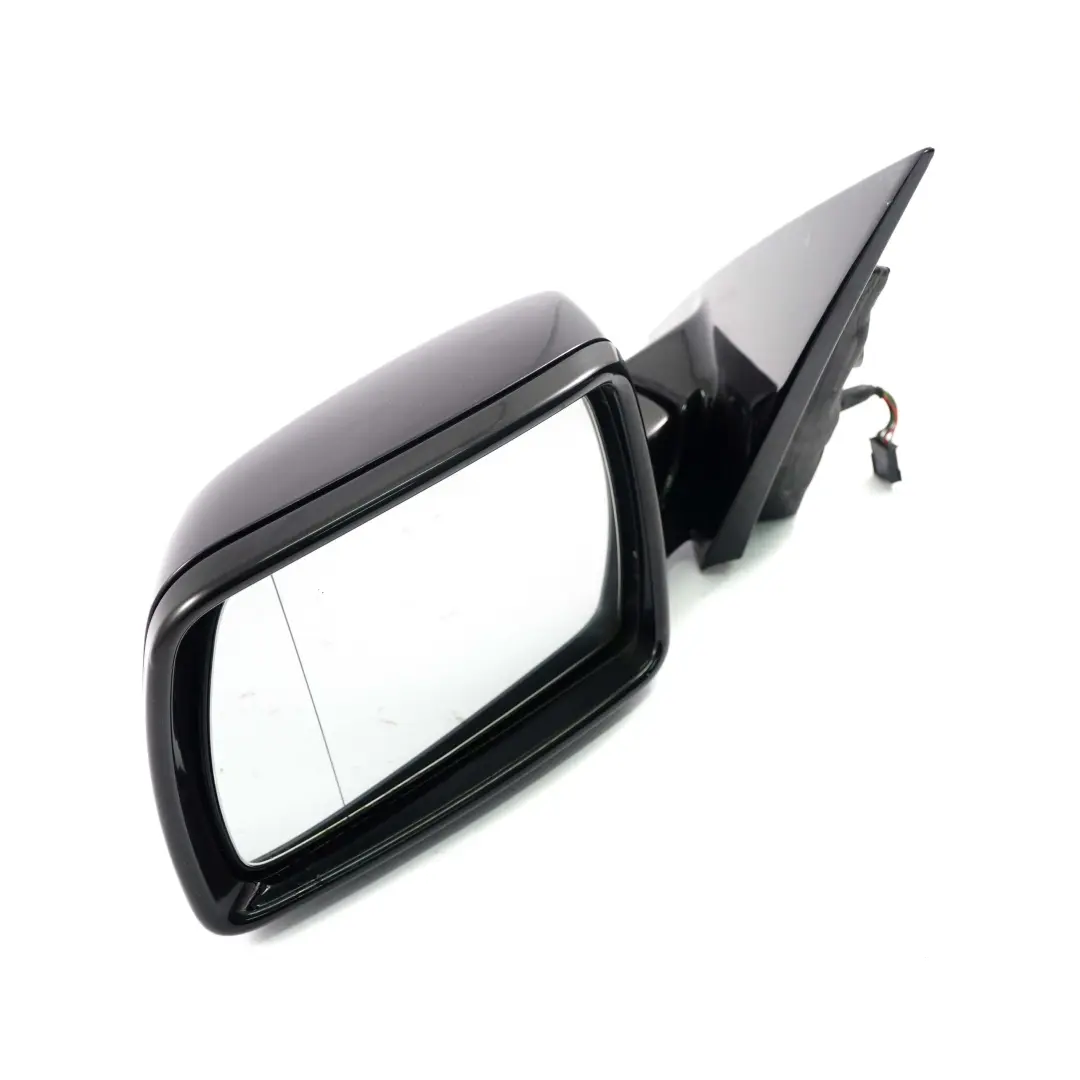 High Gloss Left Door Wing Mirror N/S Monacoblau Blue A35 to BMW X3 E83 LCI M Sport with Part number 3450515 BMW X3 E83 LCI M Sport High Gloss Left Door Wing Mirror N/S Monacoblau Blue A35 - SKU rhd-3450515-MB - Part number 3450515