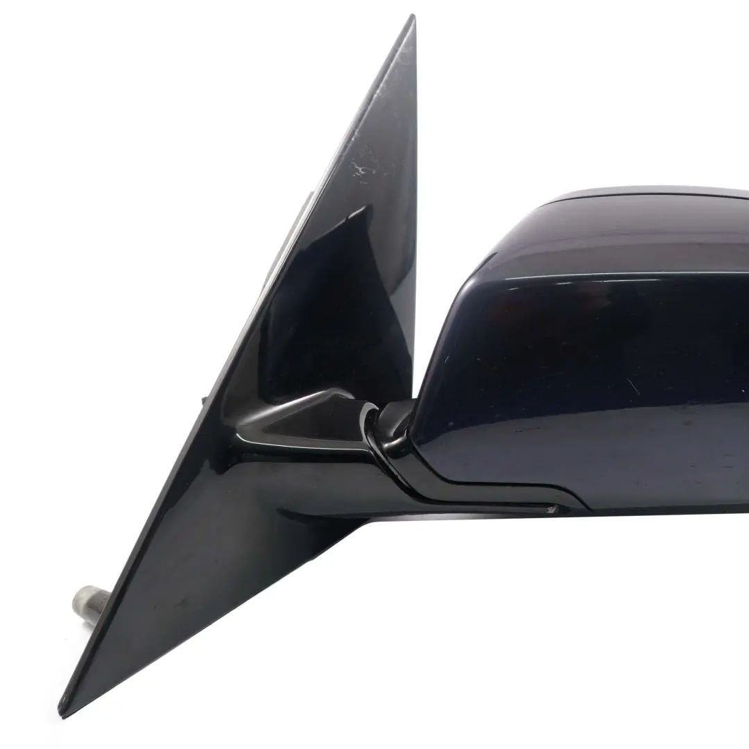 High Gloss Left Door Wing Mirror N/S Monacoblau Blue A35 to BMW X3 E83 LCI M Sport with Part number 3450515 BMW X3 E83 LCI M Sport High Gloss Left Door Wing Mirror N/S Monacoblau Blue A35 - SKU rhd-3450515-MB - Part number 3450515