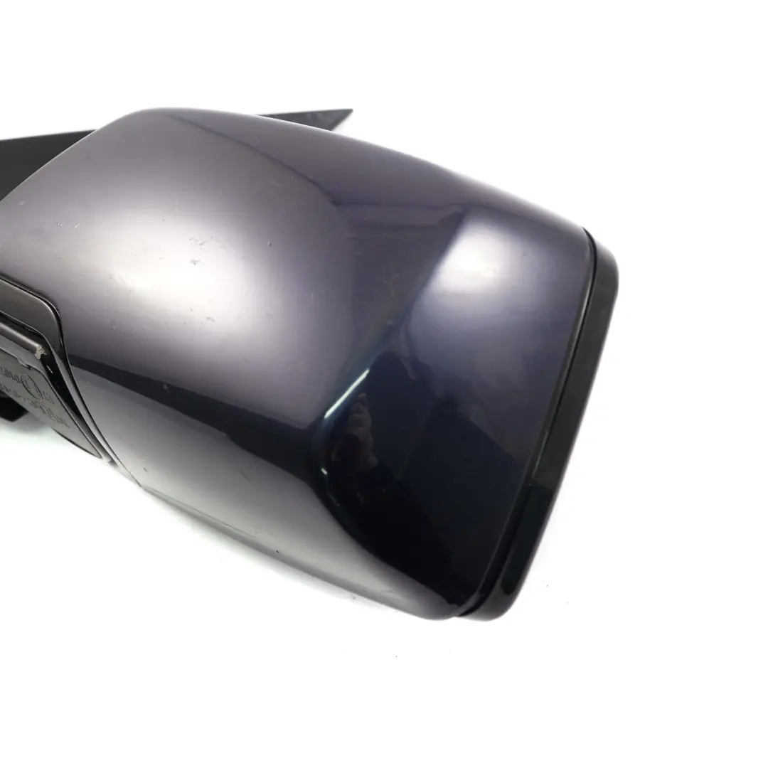 High Gloss Left Door Wing Mirror N/S Monacoblau Blue A35 to BMW X3 E83 LCI M Sport with Part number 3450515 BMW X3 E83 LCI M Sport High Gloss Left Door Wing Mirror N/S Monacoblau Blue A35 - SKU rhd-3450515-MB - Part number 3450515