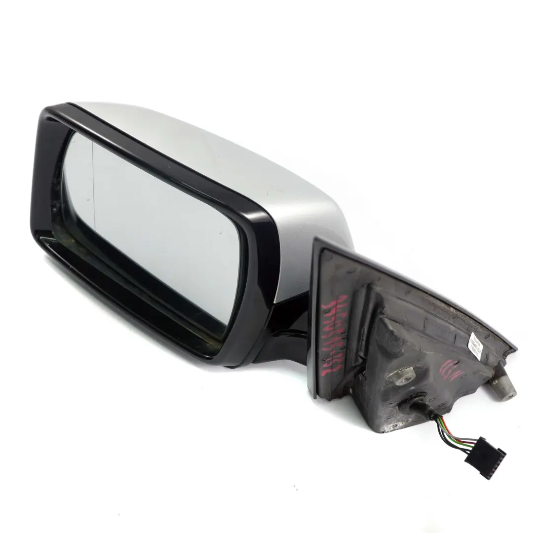  Wing Mirror BMW X3 E83 LCI M 2 Sport High Gloss Left Door N/S Titansilber Silver - SKU rhd-3450515-TS2 - Part number 3450515