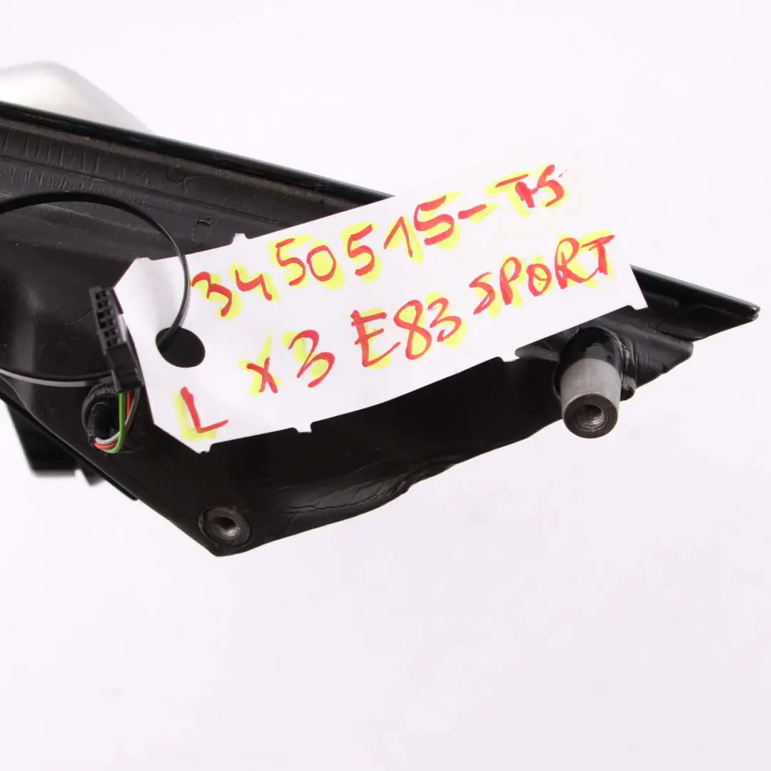 Wing Mirror BMW X3 E83 LCI M Sport High Gloss Left Door N/S Titansilber Silver to with Part number 3450515 Wing Mirror BMW X3 E83 LCI M Sport High Gloss Left Door N/S Titansilber Silver - SKU rhd-3450515-TS - Part number 3450515