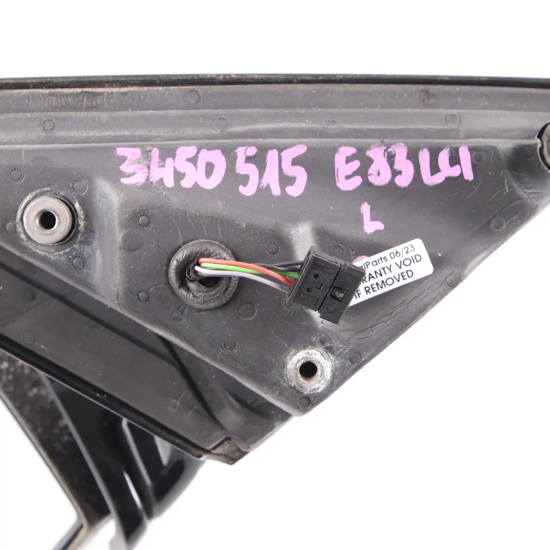 Wing Mirror High Gloss Door Left N/S Heated Outside to BMW X3 E83 LCI M Sport with Part number 3450515 BMW X3 E83 LCI M Sport Wing Mirror High Gloss Door Left N/S Heated Outside - SKU rhd-3450515 - Part number 3450515