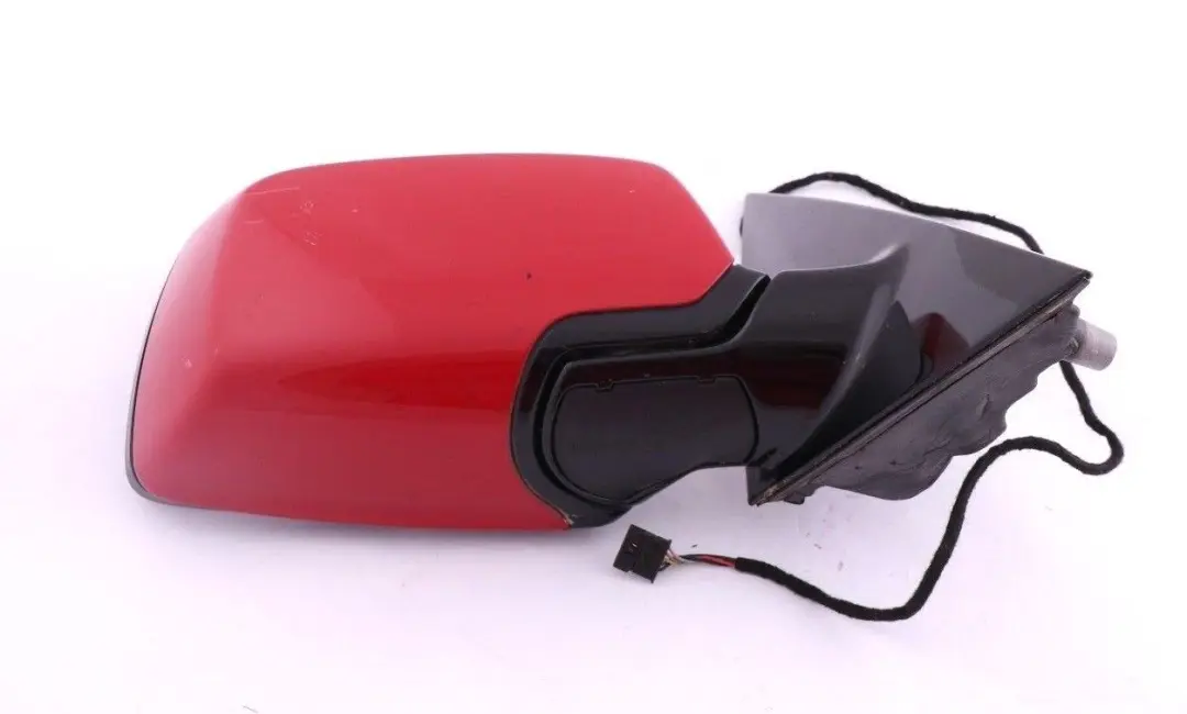 Front Right Door Wing Mirror O/S Karmesinrot Red to BMW X3 Series E83 LCI M Sport with Part number 3450516 BMW X3 Series E83 LCI M Sport Front Right Door Wing Mirror O/S Karmesinrot Red - SKU rhd-3450516-KAR - Part number 3450516