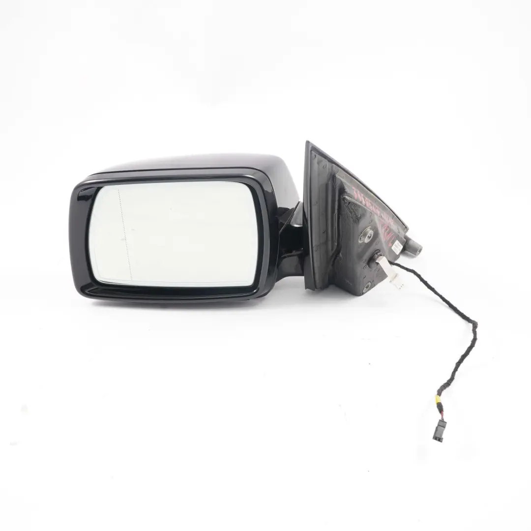 BMW X3 E83 LCI High Gloss Auto Dip Left Wing Mirror Rubinschwarz Ruby Black S23 - SKU rhd-3450527-RUB - Part number 3450527