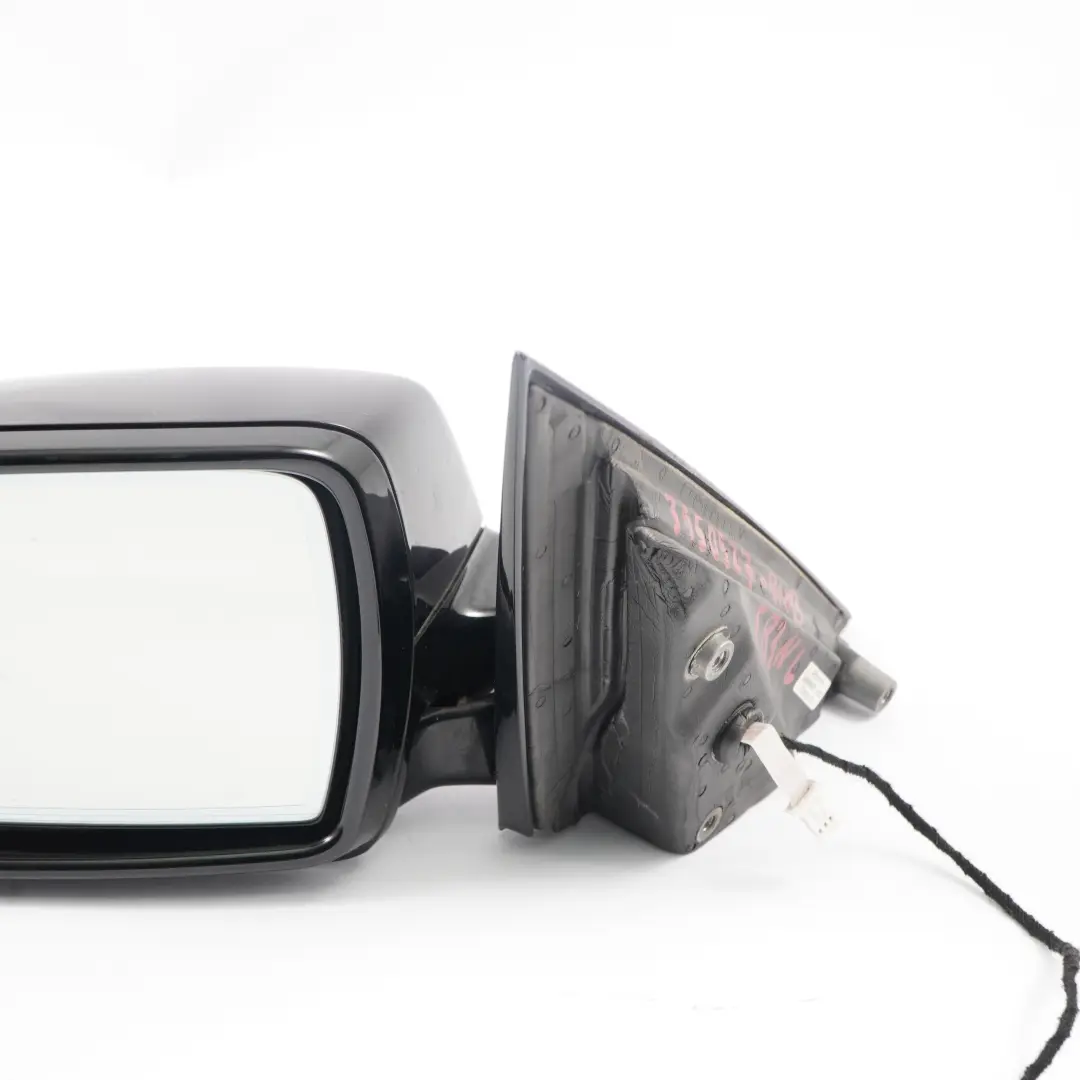 High Gloss Auto Dip Left Wing Mirror Rubinschwarz Ruby Black S23 to BMW X3 E83 LCI with Part number 3450527 BMW X3 E83 LCI High Gloss Auto Dip Left Wing Mirror Rubinschwarz Ruby Black S23 - SKU rhd-3450527-RUB - Part number 3450527