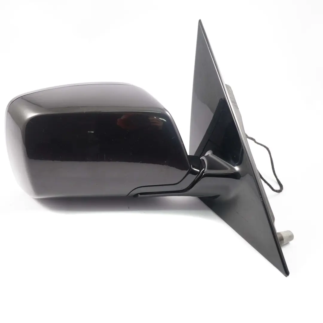  Wing Mirror BMW X3 E83 LCI High Gloss Auto Dip Right Rubinschwarz Ruby Black S23 - SKU rhd-3450528-RUB - Part number 3450528