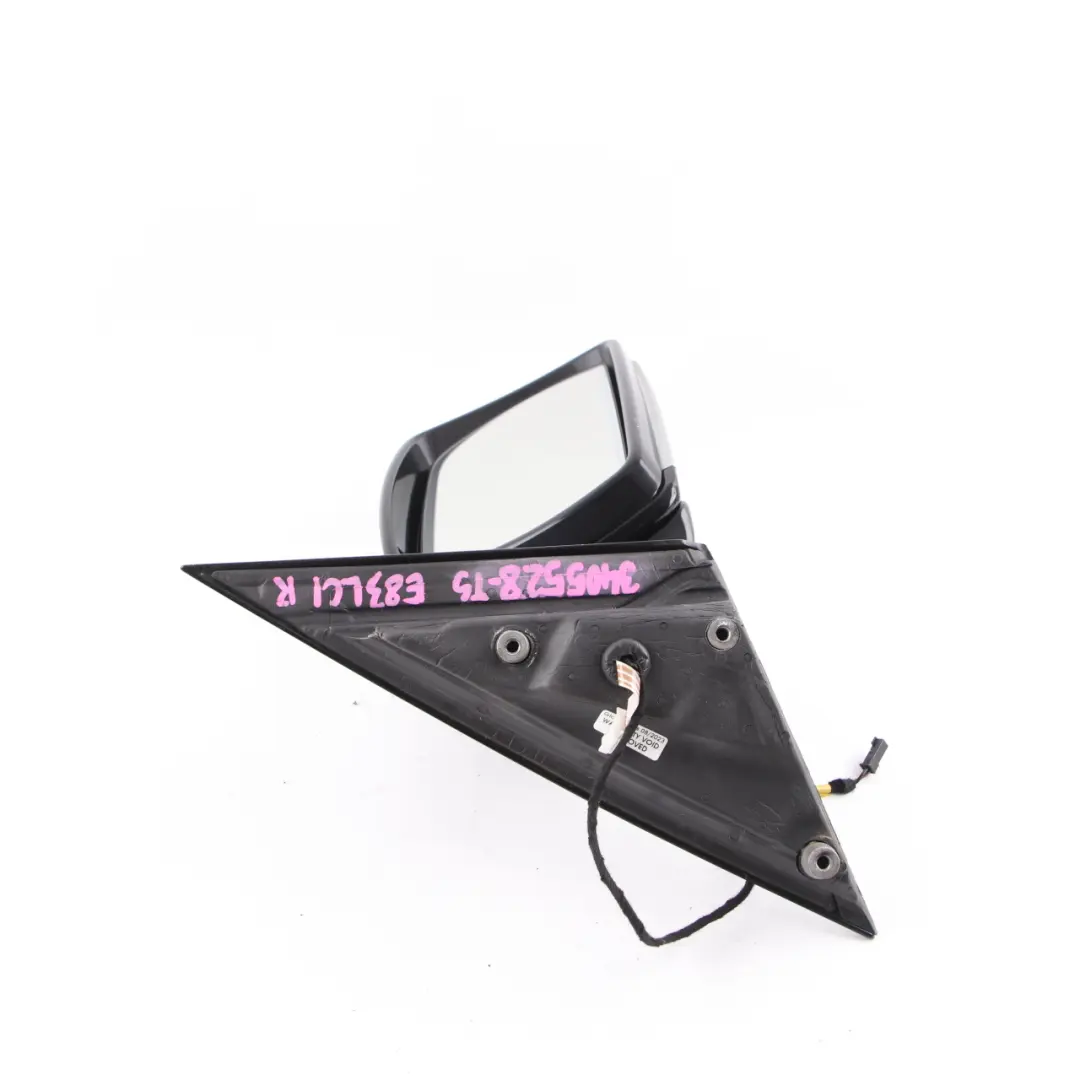 Wing Mirror High Gloss Auto Dip Right O/S Titan Silver - 354 to BMW X3 E83 LCI with Part number 3450528 BMW X3 E83 LCI Wing Mirror High Gloss Auto Dip Right O/S Titan Silver - 354 - SKU rhd-3450528-TS - Part number 3450528