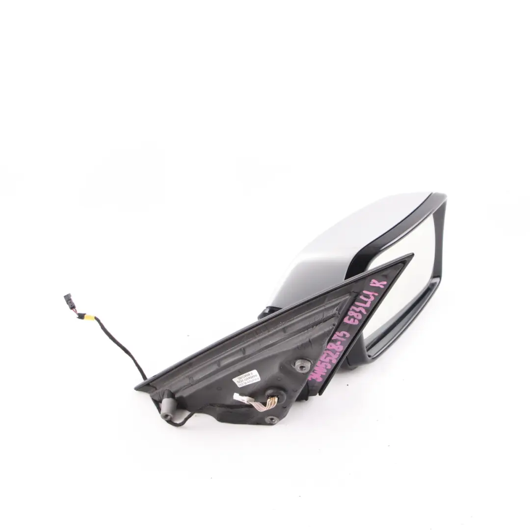 BMW X3 E83 LCI Wing Mirror High Gloss Auto Dip Right O/S Titan Silver - 354 - SKU rhd-3450528-TS - Part number 3450528