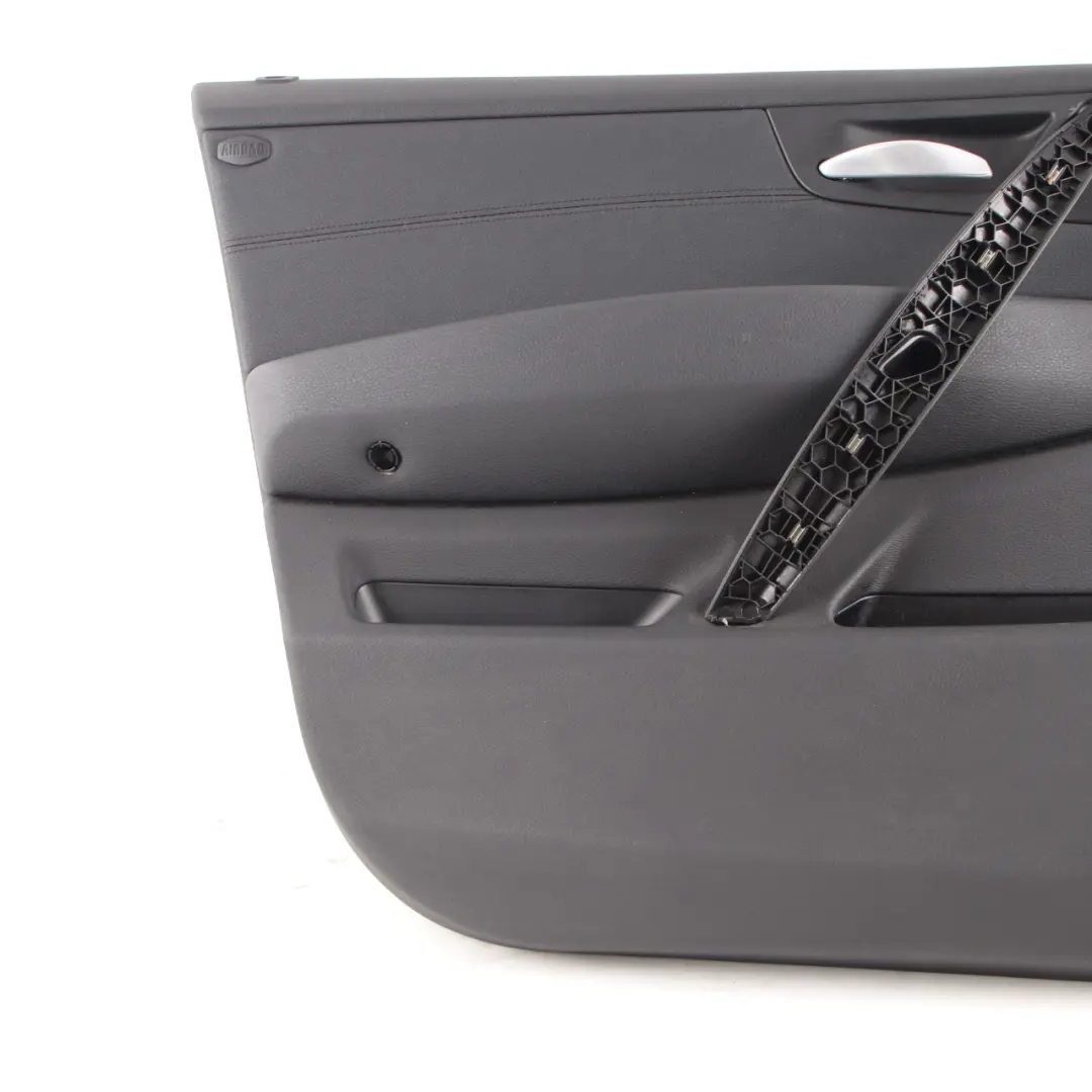 Front Left N/S Door Card Lining Sensatec Vinyl Black to BMW X3 Series E83 with Part number 3451229 BMW X3 Series E83 Front Left N/S Door Card Lining Sensatec Vinyl Black - SKU rhd-3451229 - Part number 3451229