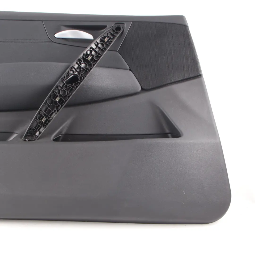 BMW X3 Series E83 Front Left N/S Door Card Lining Sensatec Vinyl Black - SKU rhd-3451229 - Part number 3451229