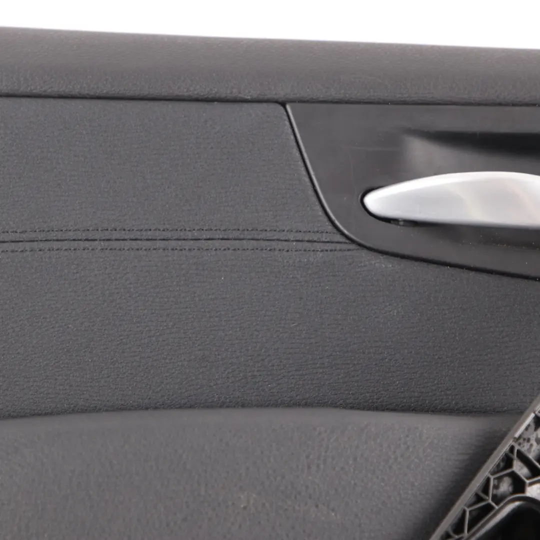 BMW X3 Series E83 Front Left N/S Door Card Lining Sensatec Vinyl Black - SKU rhd-3451229 - Part number 3451229