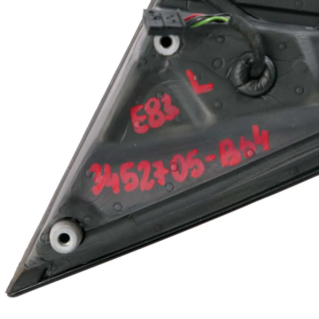  Door Wing Mirror BMW X3 E83 Sport High Gloss Left N/S Black Sapphire 475 - SKU rhd-3452705-BS4 - Part number 3452705