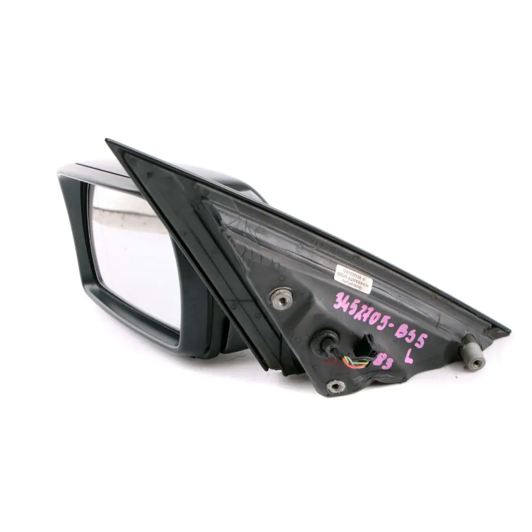 Door Wing Mirror BMW X3 E83 5 Sport High Gloss Left N/S Black Sapphire 475 to with Part number 3452705 Door Wing Mirror BMW X3 E83 5 Sport High Gloss Left N/S Black Sapphire 475 - SKU rhd-3452705-BS5 - Part number 3452705