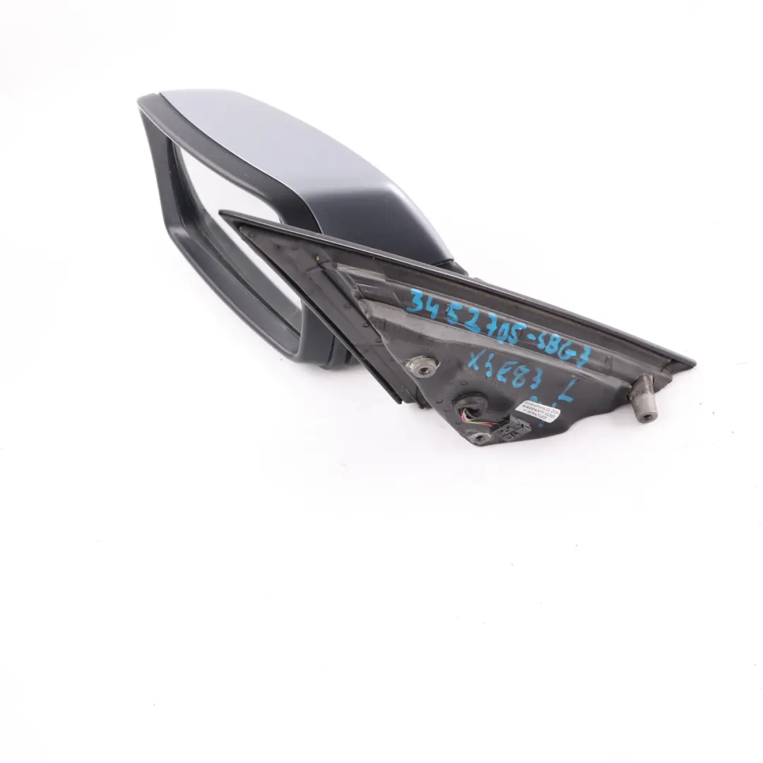 High Gloss Heated Wing Mirror Left N/S Silver Grey A08 to BMW X3 E83 M Sport with Part number 3452705 BMW X3 E83 M Sport High Gloss Heated Wing Mirror Left N/S Silver Grey A08 - SKU rhd-3452705-SBG3 - Part number 3452705