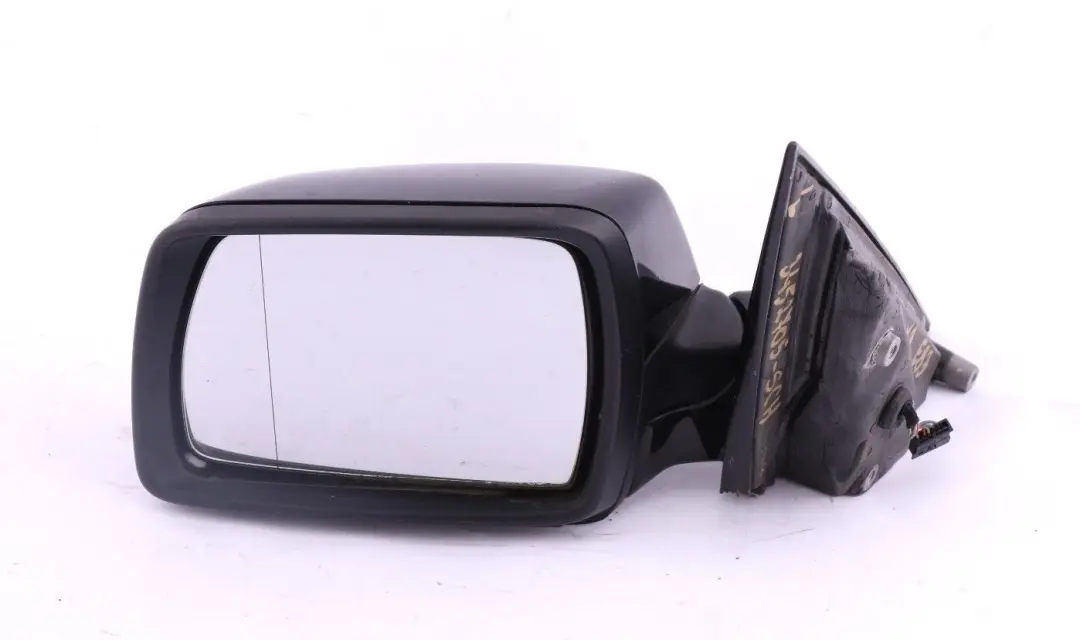 Heated Left Door Wing Mirror N/S Schwarz 2 Black to BMW X3 Series E83 M Sport with Part number 3452705 BMW X3 Series E83 M Sport Heated Left Door Wing Mirror N/S Schwarz 2 Black - SKU rhd-3452705-SCH - Part number 3452705