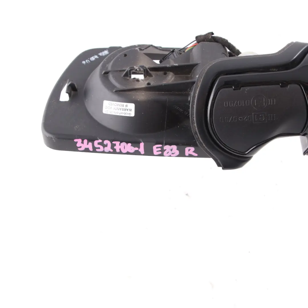 Wing Mirror Base M Sport High Gloss Door Outside Right O/S to BMW X3 E83 with Part number 3452706 BMW X3 E83 Wing Mirror Base M Sport High Gloss Door Outside Right O/S - SKU rhd-3452706-1 - Part number 3452706