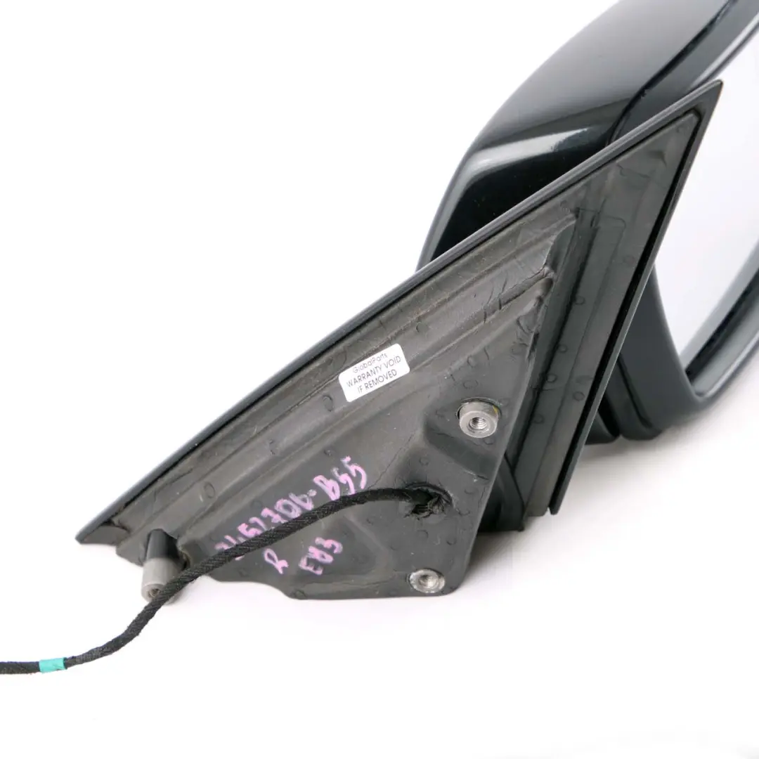 Wing Mirror BMW X3 E83 5 Sport High Gloss Right Door O/S Black Sapphire 475 to with Part number 3452706 Wing Mirror BMW X3 E83 5 Sport High Gloss Right Door O/S Black Sapphire 475 - SKU rhd-3452706-BS5 - Part number 3452706