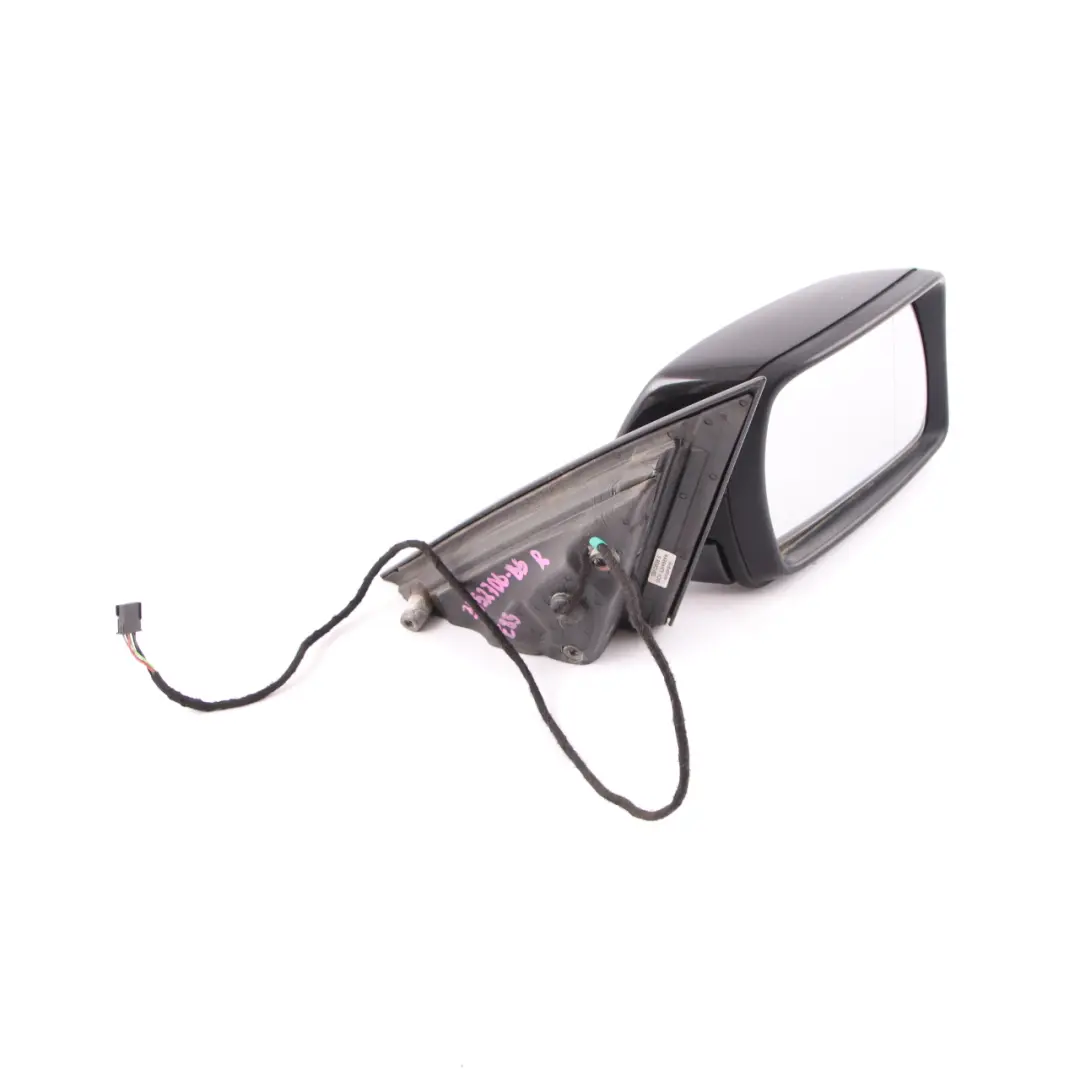 Wing Mirror BMW X3 E83 M Sport High Gloss Right Door O/S Black Sapphire 475 to with Part number 3452706 Wing Mirror BMW X3 E83 M Sport High Gloss Right Door O/S Black Sapphire 475 - SKU rhd-3452706-BS - Part number 3452706