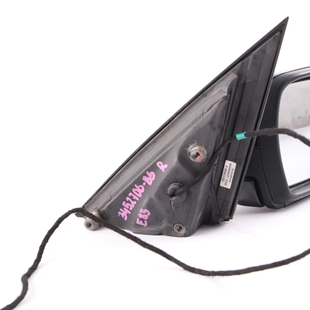 Wing Mirror BMW X3 E83 M Sport High Gloss Right Door O/S Black Sapphire 475 to with Part number 3452706 Wing Mirror BMW X3 E83 M Sport High Gloss Right Door O/S Black Sapphire 475 - SKU rhd-3452706-BS - Part number 3452706