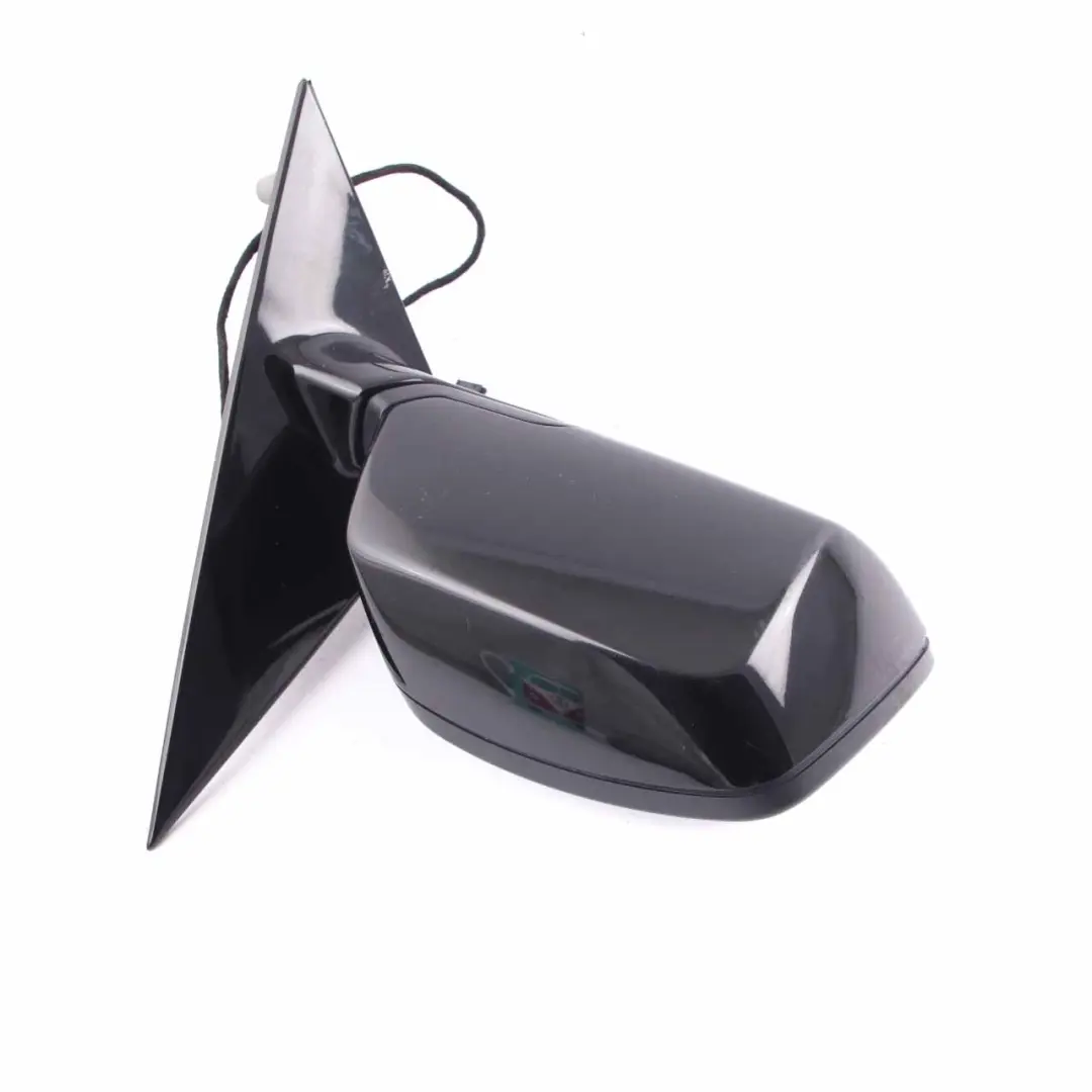 BMW X3 E83 Wing Mirror Sport Front Right Door O/S Schwarz 2 Black 668 - SKU rhd-3452706-SCH - Part number 3452706