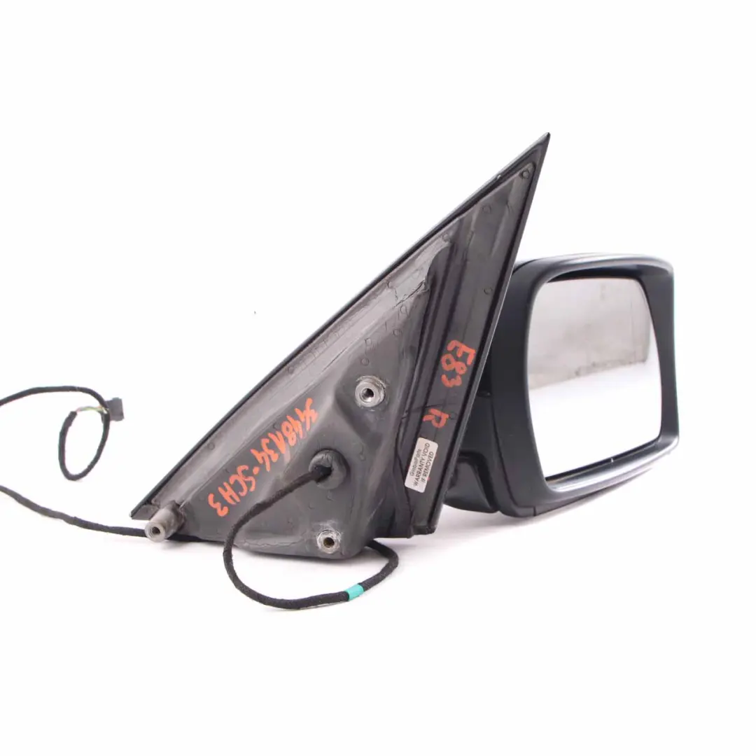 Wing Mirror Sport Front Right Door O/S Schwarz 2 Black 668 to BMW X3 E83 with Part number 3452706 BMW X3 E83 Wing Mirror Sport Front Right Door O/S Schwarz 2 Black 668 - SKU rhd-3452706-SCH - Part number 3452706