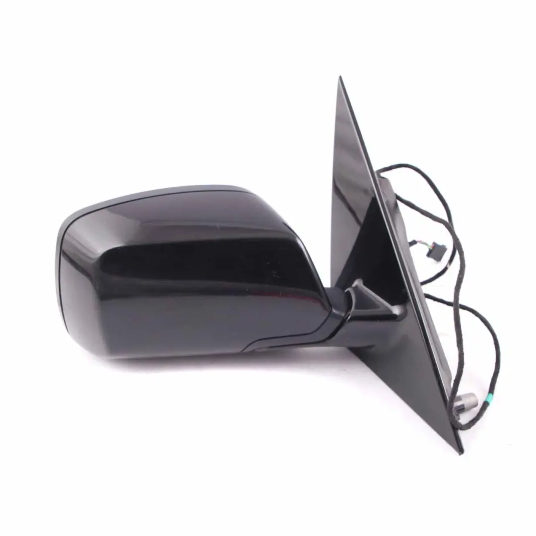 BMW X3 E83 Wing Mirror Sport Front Right Door O/S Schwarz 2 Black 668 - SKU rhd-3452706-SCH - Part number 3452706