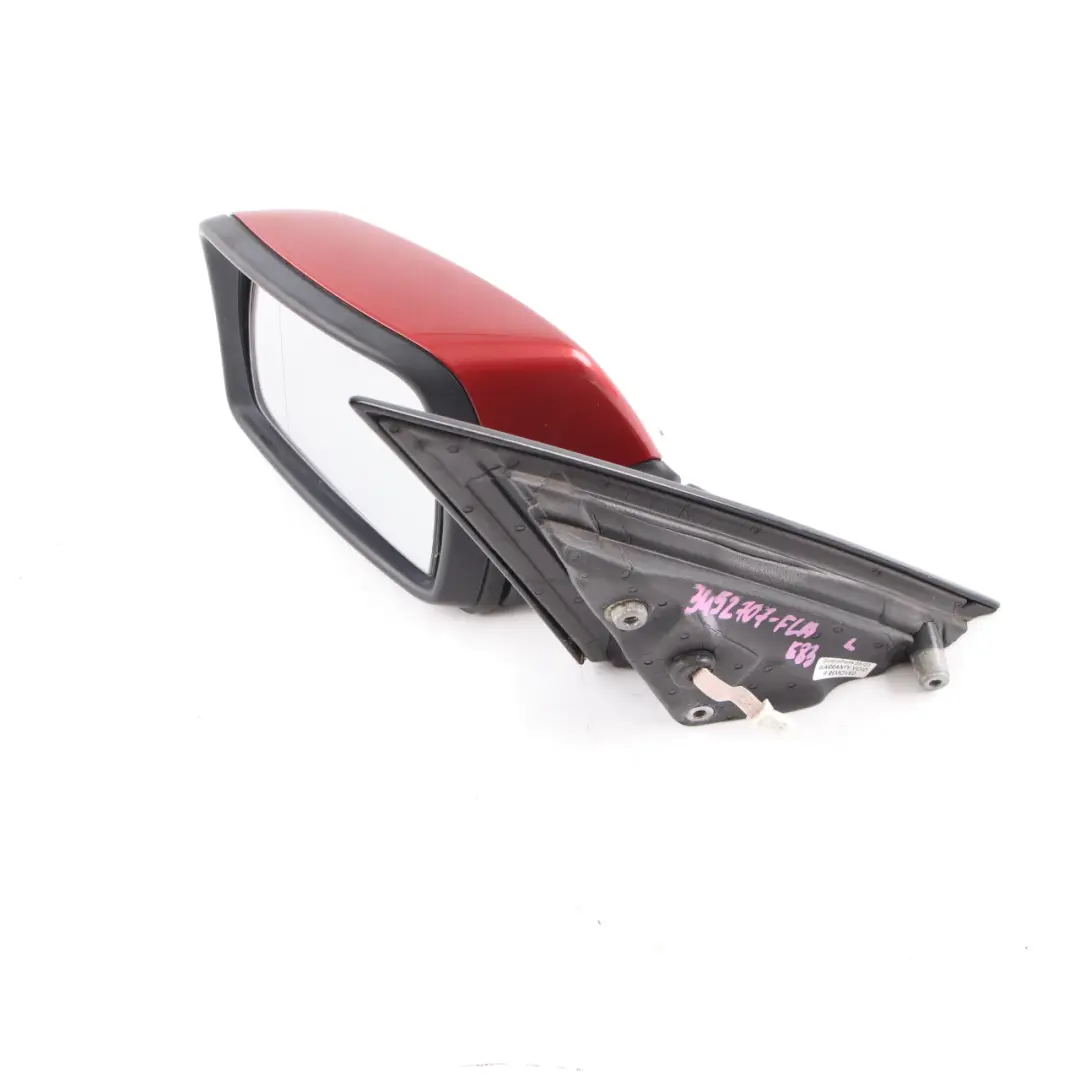 BMW X3 E83 M Sport Wing Mirror Heated Left N/S Memory Flamenco Red Metallic 470 - SKU rhd-3452707-FLA - Part number 3452707