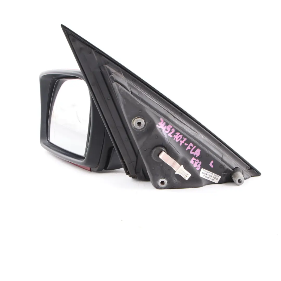 BMW X3 E83 M Sport Wing Mirror Heated Left N/S Memory Flamenco Red Metallic 470 - SKU rhd-3452707-FLA - Part number 3452707