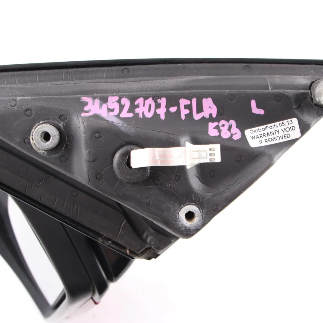 BMW X3 E83 M Sport Wing Mirror Heated Left N/S Memory Flamenco Red Metallic 470 - SKU rhd-3452707-FLA - Part number 3452707