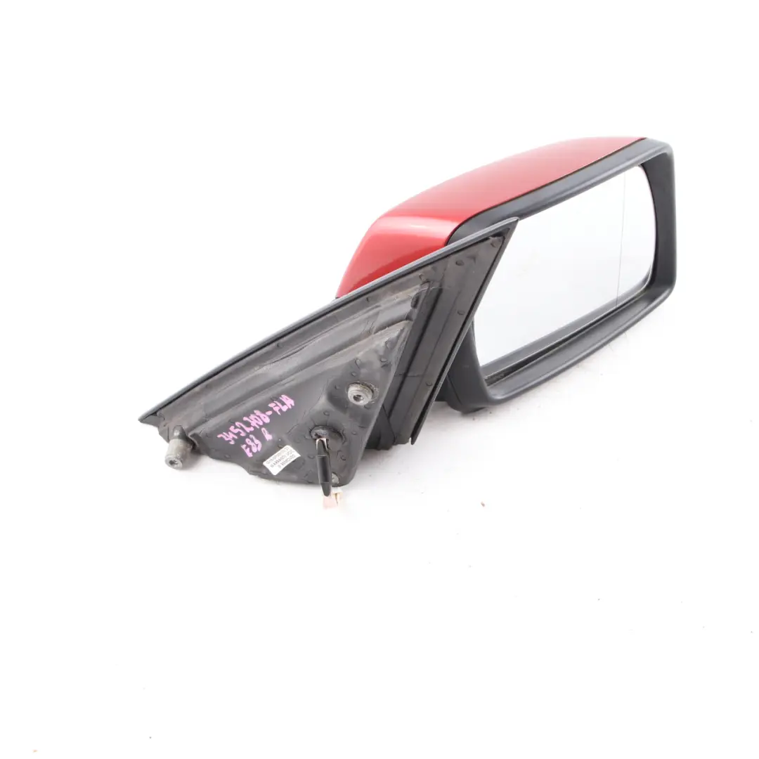BMW X3 E83 M Sport Wing Mirror Heated Right O/S Memory Flamenco Red Metallic 470 - SKU rhd-3452708-FLA - Part number 3452708