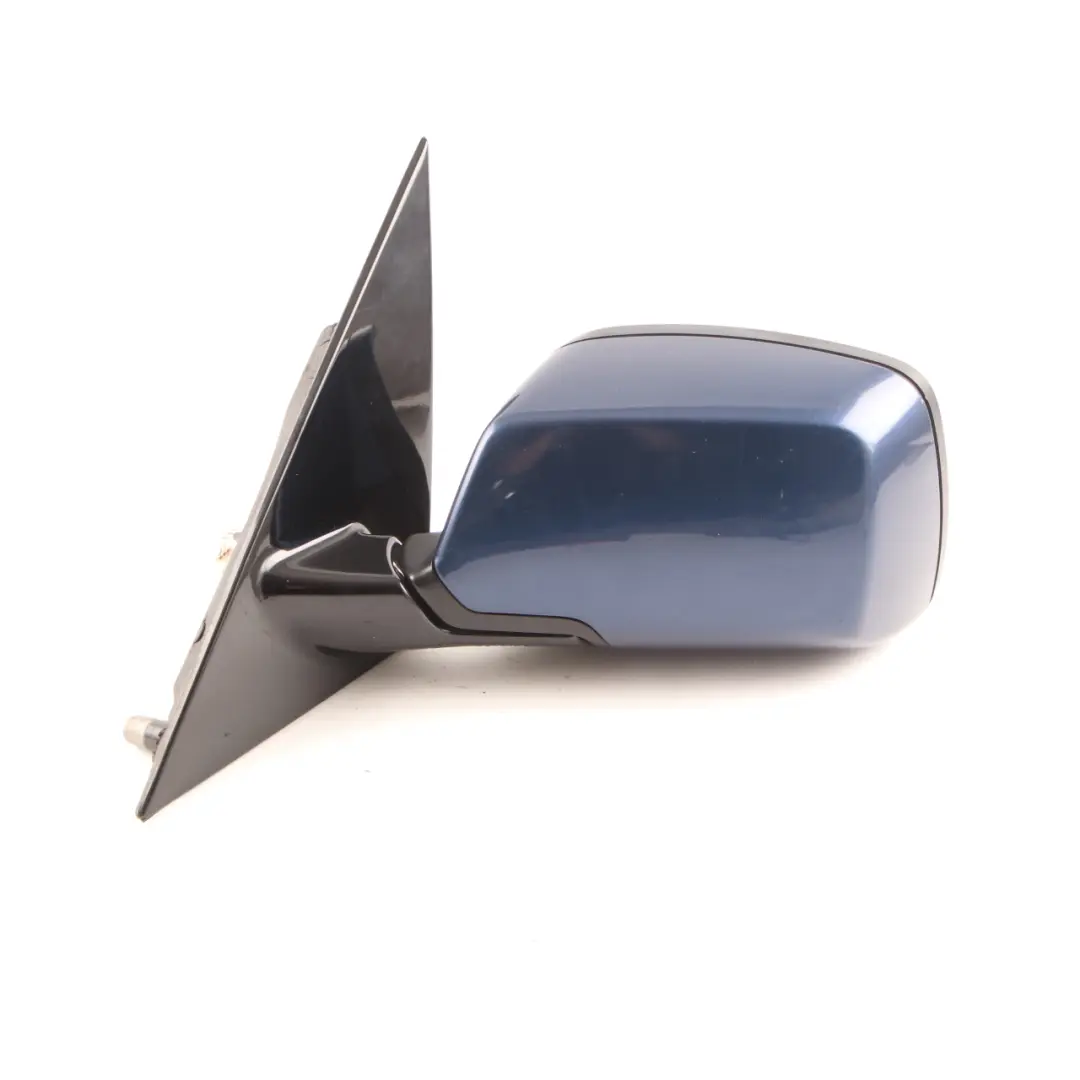 Wing Mirror Power Fold Left N/S Mystic Blue Metallic - A07 to BMW X3 E83 M Sport with Part number 3452709 BMW X3 E83 M Sport Wing Mirror Power Fold Left N/S Mystic Blue Metallic - A07 - SKU rhd-3452709-MYS1 - Part number 3452709