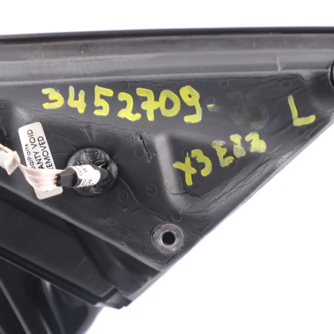 Fold Heated Left Base Door Wing Mirror N/S to BMW X3 Series E83 M Sport Power with Part number 3452709 BMW X3 Series E83 M Sport Power Fold Heated Left Base Door Wing Mirror N/S - SKU rhd-3452709 - Part number 3452709