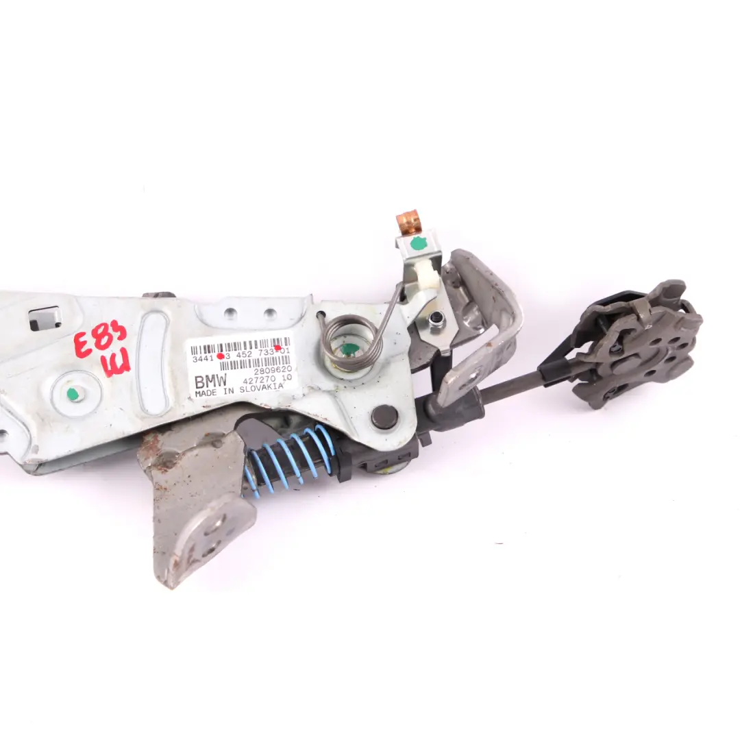 Lever Handbrake Mechanism Chrome Button to BMW X3 Series E83 LCI with Part number 3452733 BMW X3 Series E83 LCI Lever Handbrake Mechanism Chrome Button - SKU rhd-3452733 - Part number 3452733