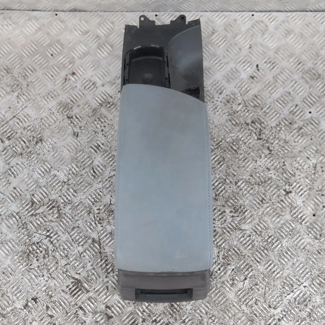 Front Centre Armrest Console Leather Grey Blue Black to BMW X3 Series E83 with Part number 3453511 BMW X3 Series E83 Front Centre Armrest Console Leather Grey Blue Black - SKU rhd-3453511 - Part number 3453511