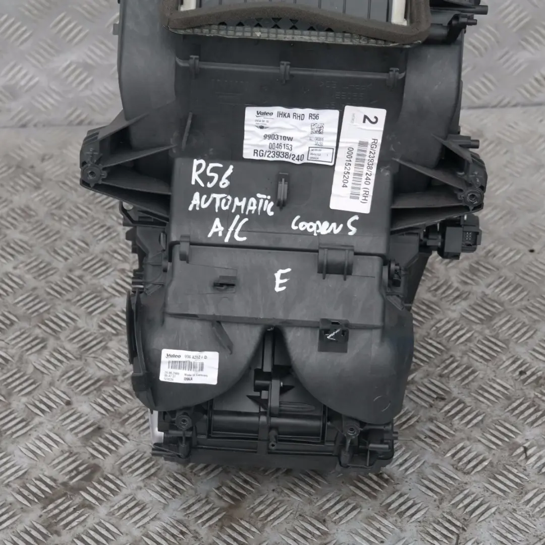 BMW MINI Cooper S One R56 R57 LCi R58 R59 HEATER BLOWER MATRIX BOX VALEO 3453616 - SKU rhd-3453616 - Part number 64113453616