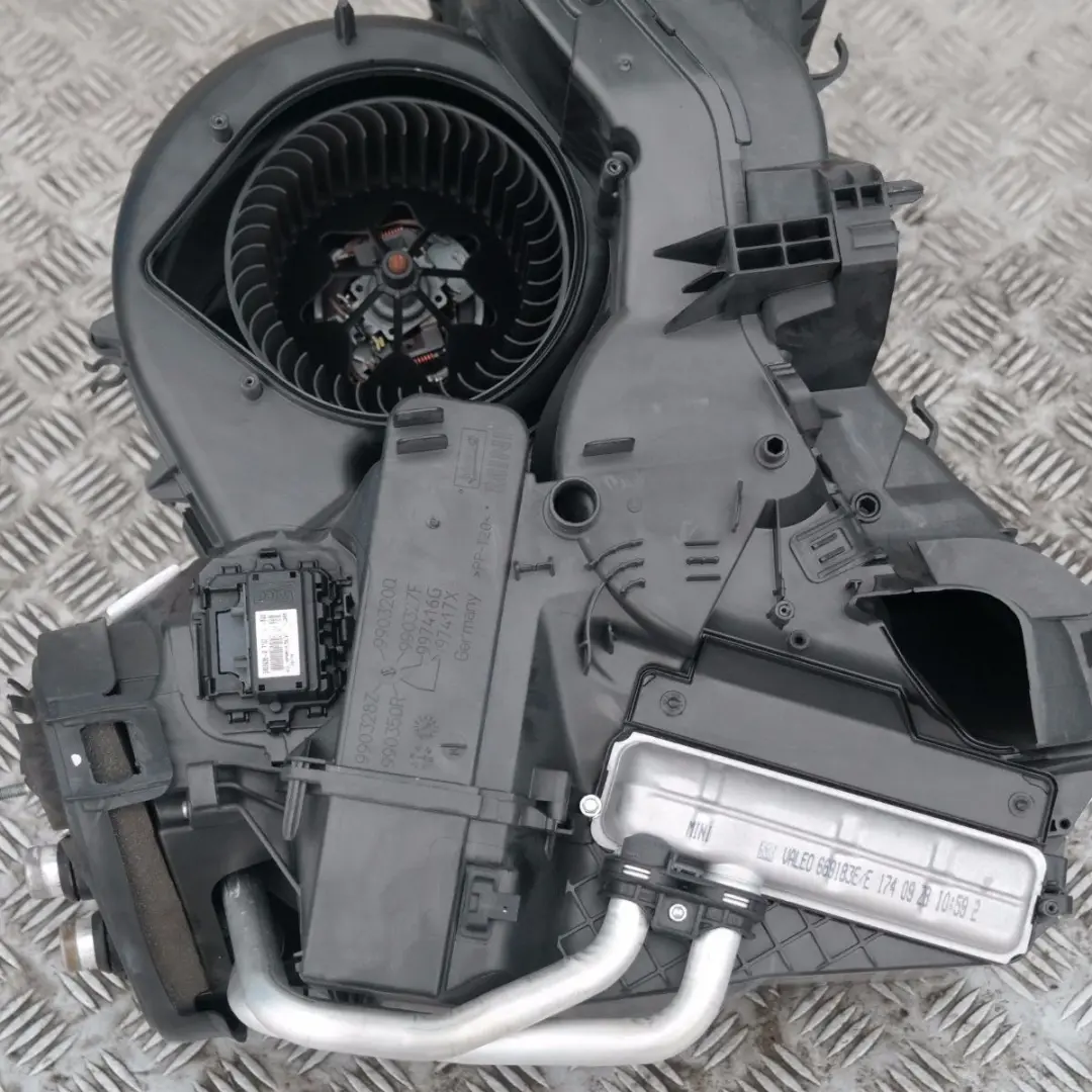 HEATER BLOWER MATRIX BOX VALEO 3453616 to BMW MINI Cooper S One R56 R57 LCi R58 R59 with Part number 64113453616 BMW MINI Cooper S One R56 R57 LCi R58 R59 HEATER BLOWER MATRIX BOX VALEO 3453616 - SKU rhd-3453616 - Part number 64113453616