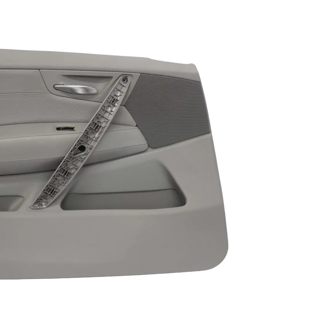 Front Left N/S Door Card Lining Leather Nevada Grey to BMW X3 Series E83 LCI with Part number 3453855 BMW X3 Series E83 LCI Front Left N/S Door Card Lining Leather Nevada Grey - SKU rhd-3453855 - Part number 3453855