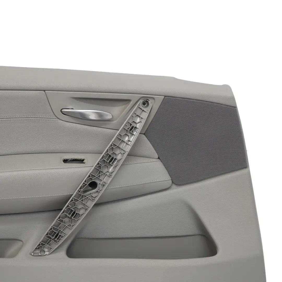 Front Left N/S Door Card Lining Leather Nevada Grey to BMW X3 Series E83 LCI with Part number 3453855 BMW X3 Series E83 LCI Front Left N/S Door Card Lining Leather Nevada Grey - SKU rhd-3453855 - Part number 3453855