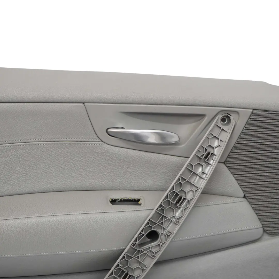 BMW X3 Series E83 LCI Front Left N/S Door Card Lining Leather Nevada Grey - SKU rhd-3453855 - Part number 3453855