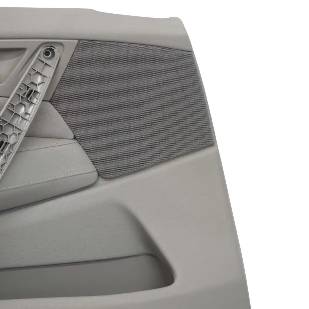 Front Left N/S Door Card Lining Leather Nevada Grey to BMW X3 Series E83 LCI with Part number 3453855 BMW X3 Series E83 LCI Front Left N/S Door Card Lining Leather Nevada Grey - SKU rhd-3453855 - Part number 3453855