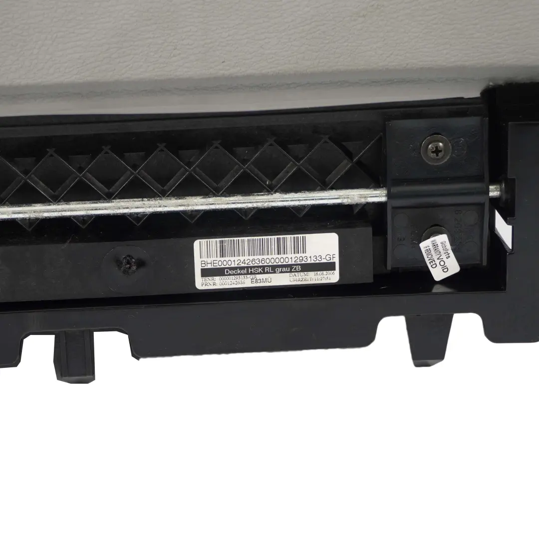 Dashboard Dash Glove Box Lid Grey to BMW X3 Series E83 LCI with Part number 3454938 BMW X3 Series E83 LCI Dashboard Dash Glove Box Lid Grey - SKU rhd-3454938 - Part number 3454938