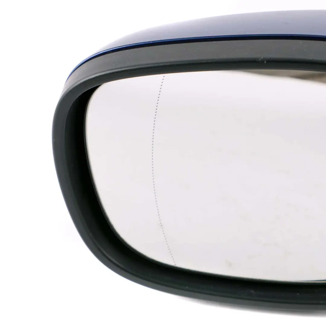Heated Left Door Wing Mirror N/S Montegoblau Montego Blue A51 to BMW X3 E83 LCI with Part number 3455329 BMW X3 E83 LCI Heated Left Door Wing Mirror N/S Montegoblau Montego Blue A51 - SKU rhd-3455329-MTB - Part number 3455329