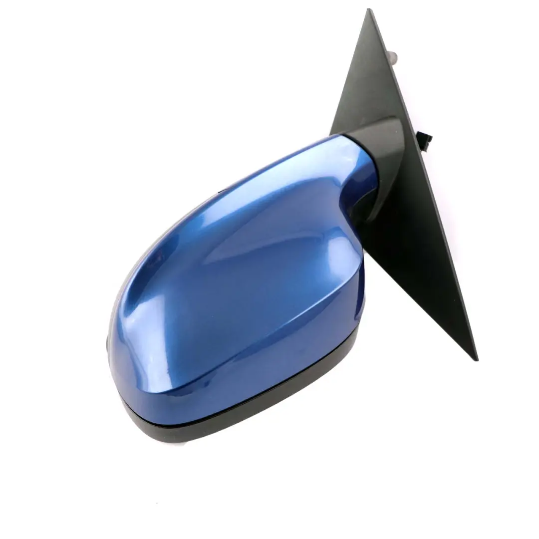 Heated Left Door Wing Mirror N/S Montegoblau Montego Blue A51 to BMW X3 E83 LCI with Part number 3455329 BMW X3 E83 LCI Heated Left Door Wing Mirror N/S Montegoblau Montego Blue A51 - SKU rhd-3455329-MTB - Part number 3455329