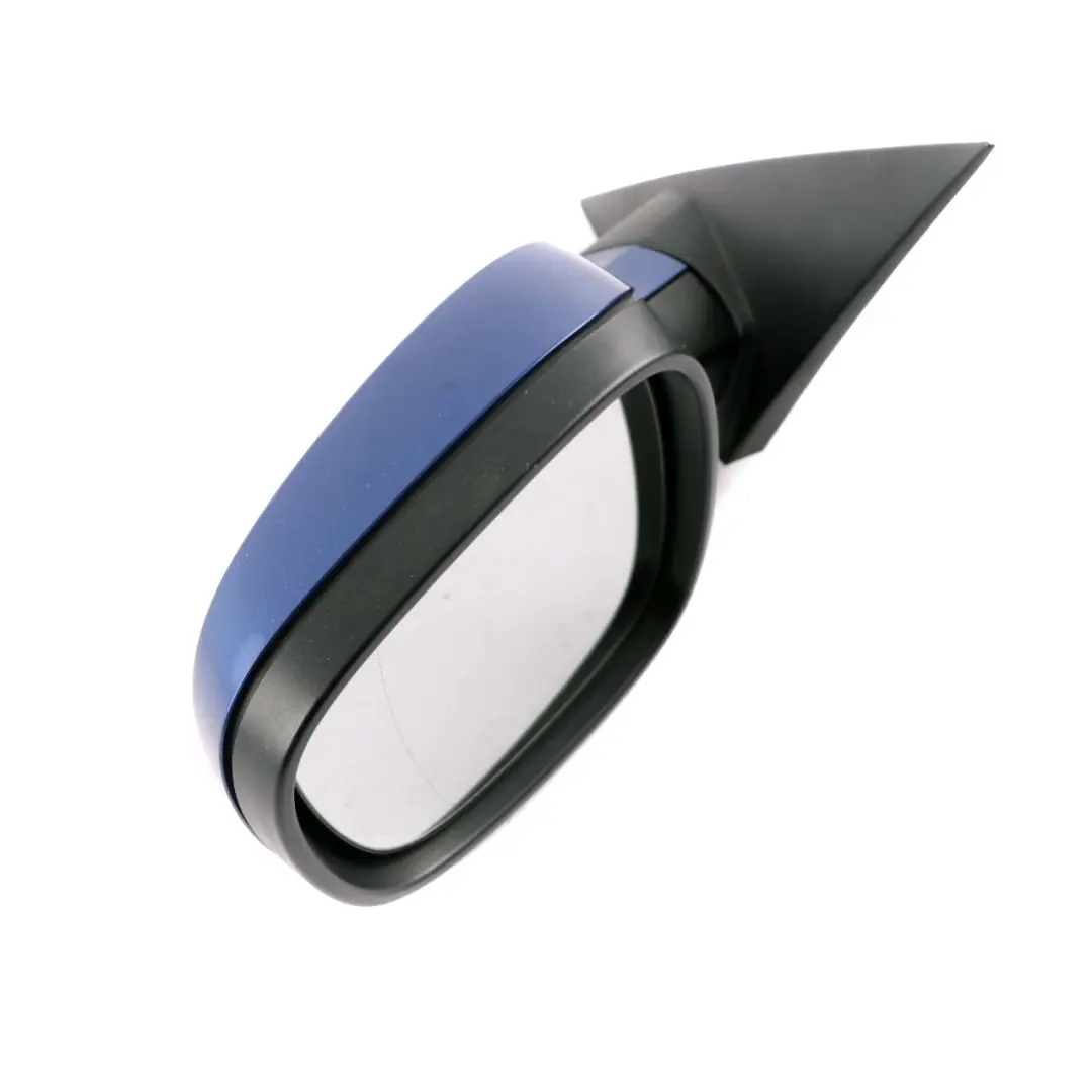 Heated Left Door Wing Mirror N/S Montegoblau Montego Blue A51 to BMW X3 E83 LCI with Part number 3455329 BMW X3 E83 LCI Heated Left Door Wing Mirror N/S Montegoblau Montego Blue A51 - SKU rhd-3455329-MTB - Part number 3455329