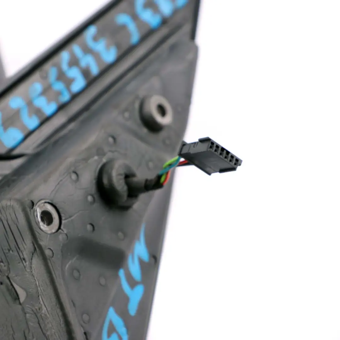 Heated Left Door Wing Mirror N/S Montegoblau Montego Blue A51 to BMW X3 E83 LCI with Part number 3455329 BMW X3 E83 LCI Heated Left Door Wing Mirror N/S Montegoblau Montego Blue A51 - SKU rhd-3455329-MTB - Part number 3455329