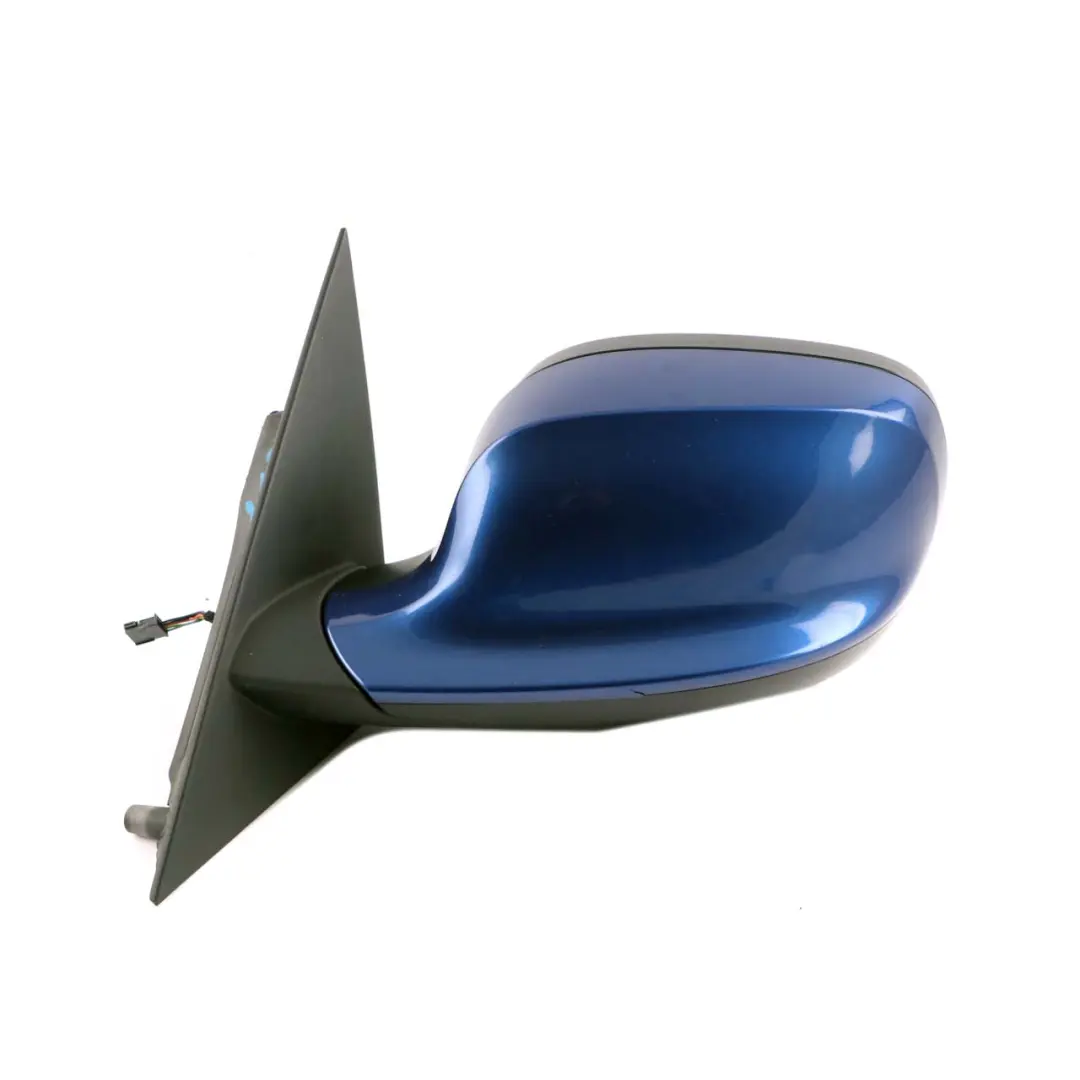 Heated Left Door Wing Mirror N/S Montegoblau Montego Blue A51 to BMW X3 E83 LCI with Part number 3455329 BMW X3 E83 LCI Heated Left Door Wing Mirror N/S Montegoblau Montego Blue A51 - SKU rhd-3455329-MTB - Part number 3455329