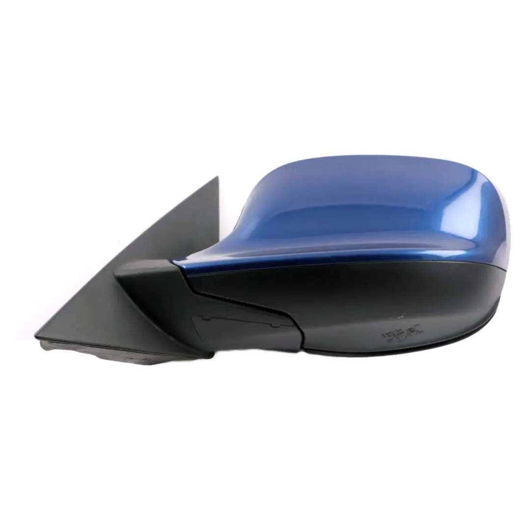 Heated Left Door Wing Mirror N/S Montegoblau Montego Blue A51 to BMW X3 E83 LCI with Part number 3455329 BMW X3 E83 LCI Heated Left Door Wing Mirror N/S Montegoblau Montego Blue A51 - SKU rhd-3455329-MTB - Part number 3455329