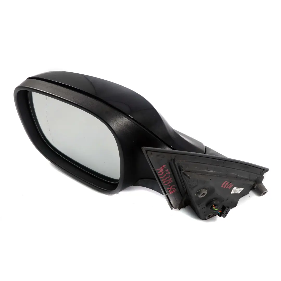  Door Wing Mirror BMW X3 E83 LCI Heated Left N/S Outside Schwarz 2 Black 668 - SKU rhd-3455329-SCH - Part number 3455329