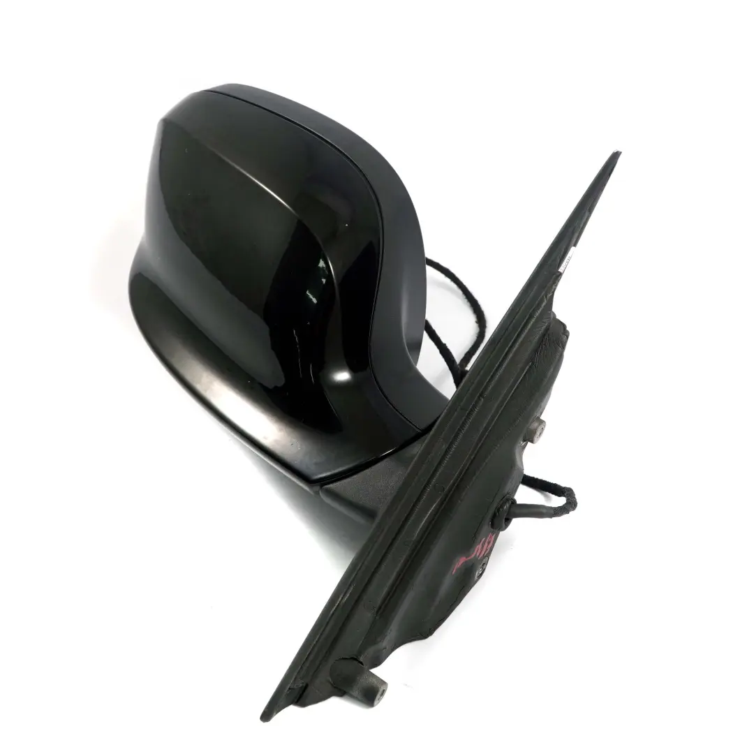  Door Wing Mirror BMW X3 E83 LCI Heated Right O/S Outside Schwarz 2 Black 668 - SKU rhd-3455330-SCH - Part number 3455330