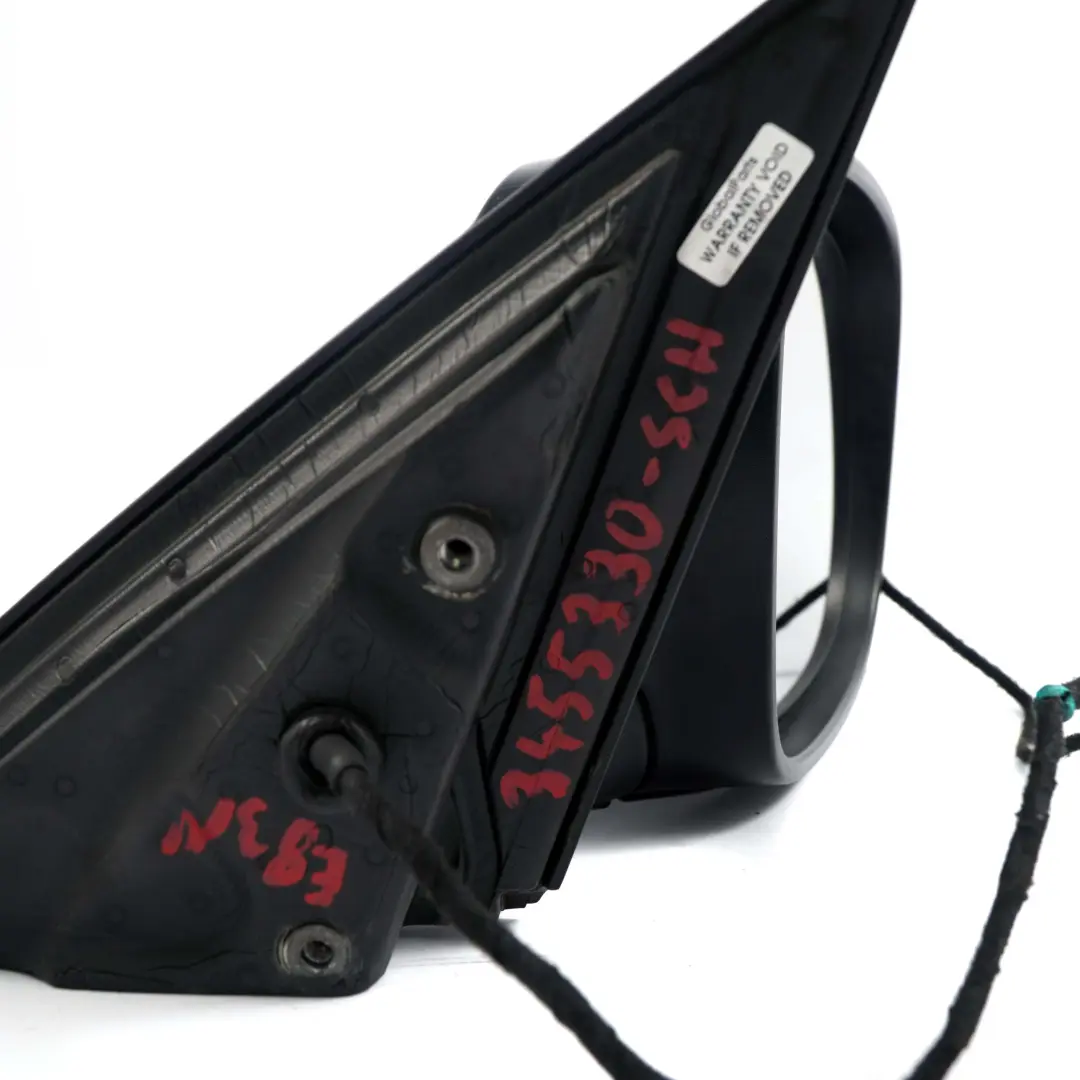 Door Wing Mirror BMW X3 E83 LCI Heated Right O/S Outside Schwarz 2 Black 668 to with Part number 3455330 Door Wing Mirror BMW X3 E83 LCI Heated Right O/S Outside Schwarz 2 Black 668 - SKU rhd-3455330-SCH - Part number 3455330